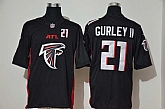 Nike Falcons 21 Todd Gurley II Black Team Big Logo Number Vapor Untouchable Limited Jersey,baseball caps,new era cap wholesale,wholesale hats